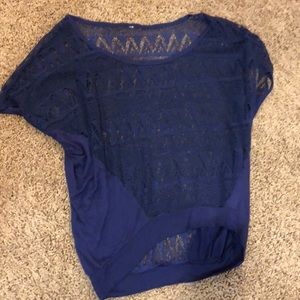 Navy Blouse